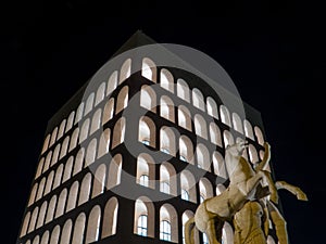 Palazzo della CiviltÃÂ  Italiana, Rome photo